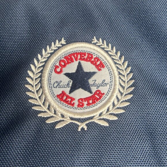 NWT Converse All Star Girls Varsity Backpack Laptop Sleeve ONE SIZE (Navy/Red) - Picture 4 of 15